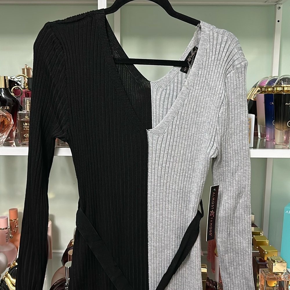 Almost famous two tone dress